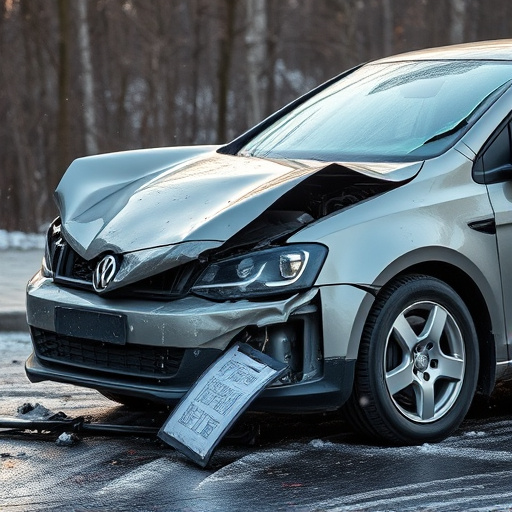 car crash damage