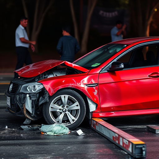 car crash damage