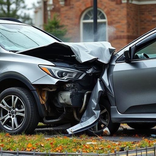 car crash damage