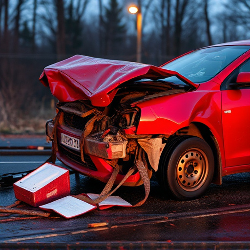 car crash damage