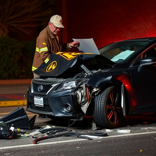 car crash damage