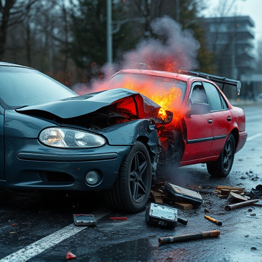 car crash damage