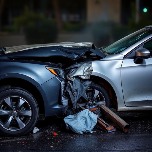 car crash damage