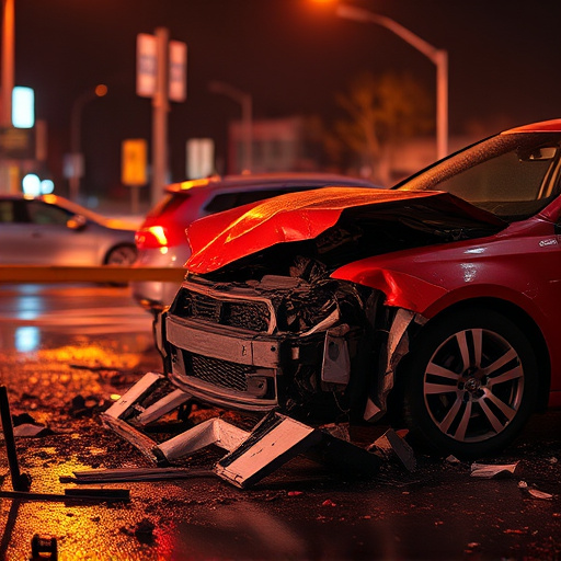 car crash damage