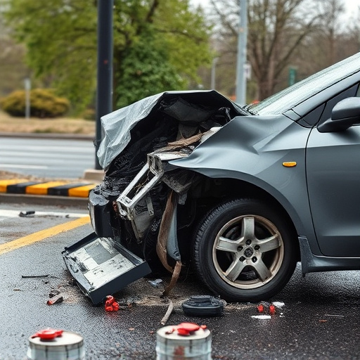 car crash damage