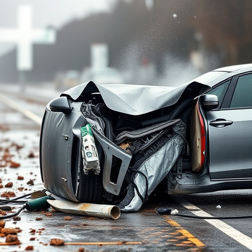 car crash damage