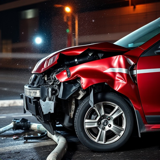 car crash damage