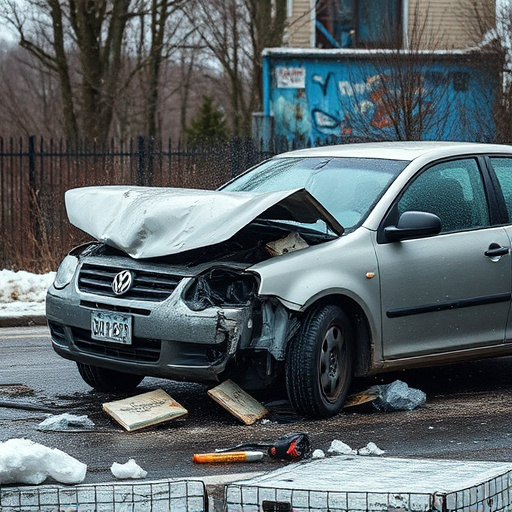 car crash damage