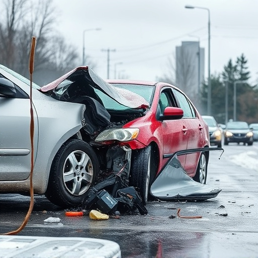 car crash damage