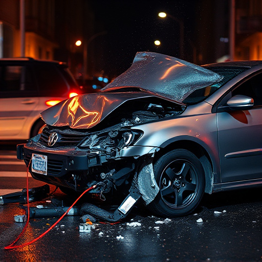 car crash damage