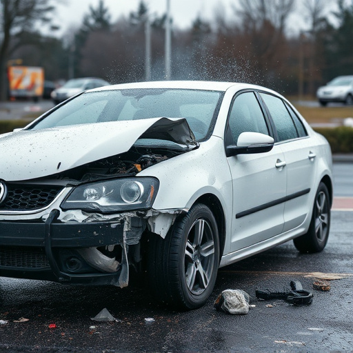 car crash damage