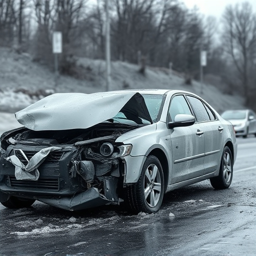 car crash damage