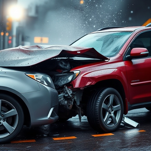 car crash damage