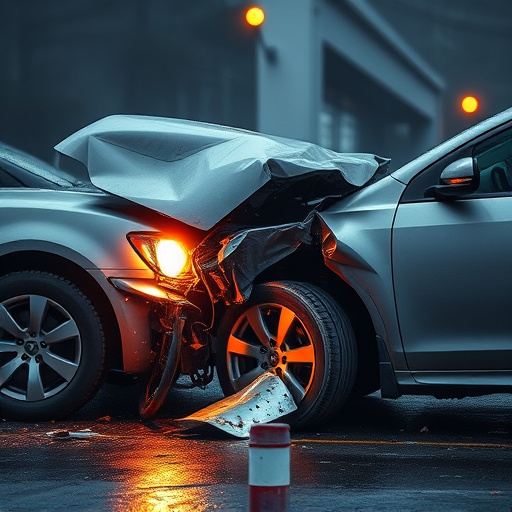car crash damage