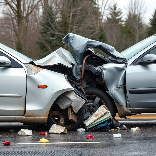 car crash damage