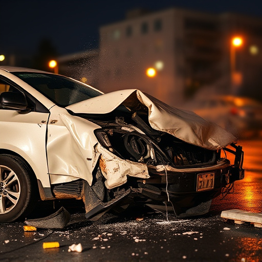 car crash damage
