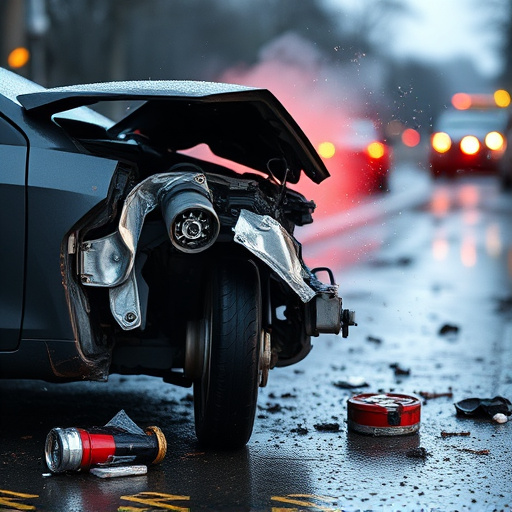 car crash damage