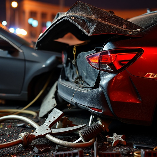 car crash damage