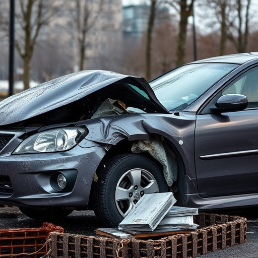car crash damage