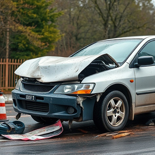 car crash damage