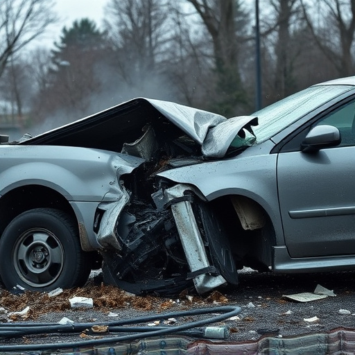car crash damage