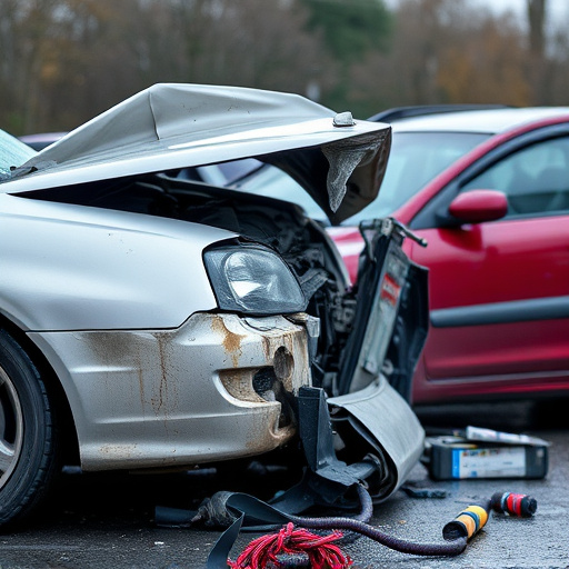 car crash damage