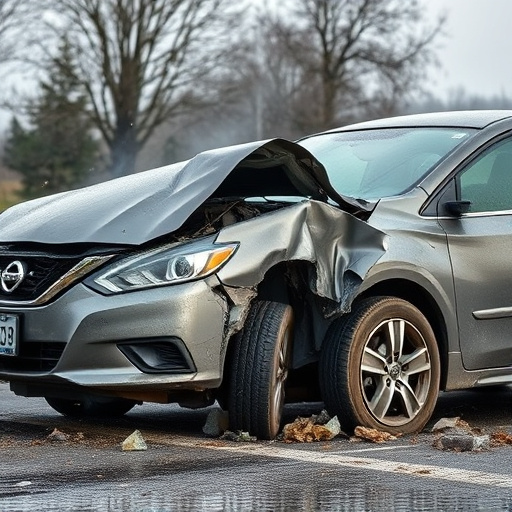 car crash damage