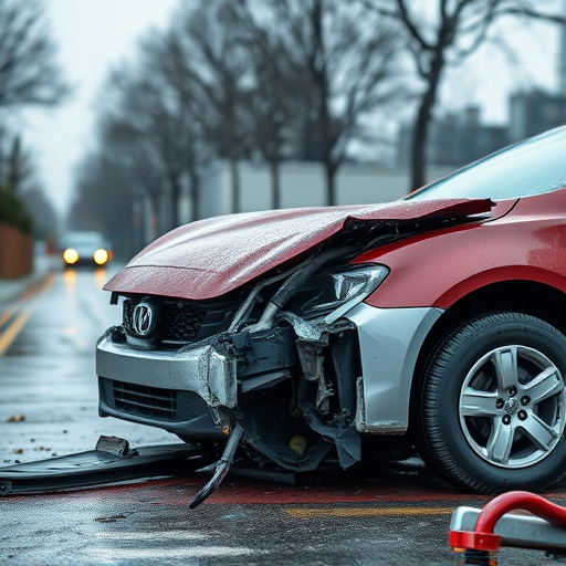 car crash damage