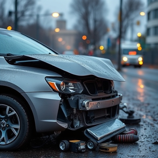 car crash damage