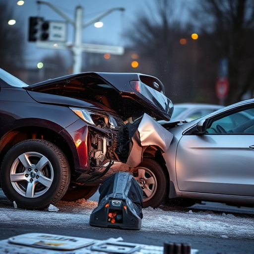 car crash damage