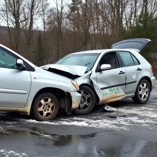 car crash damage