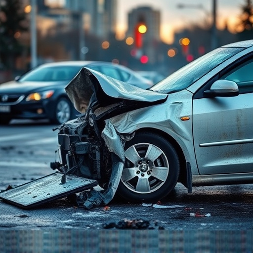car crash damage