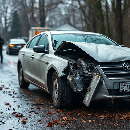 car crash damage
