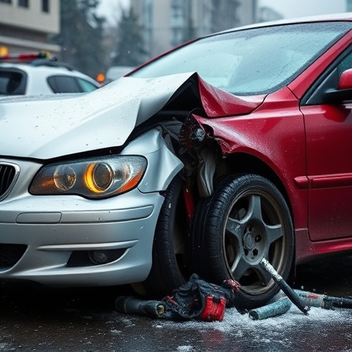 car crash damage