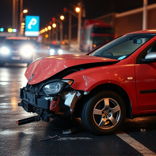 car crash damage