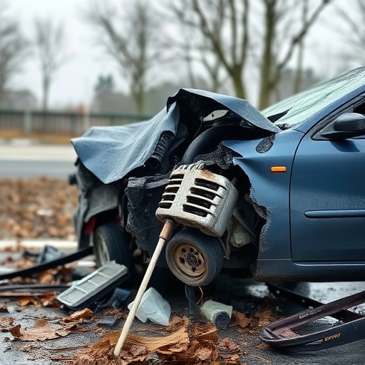 car crash damage