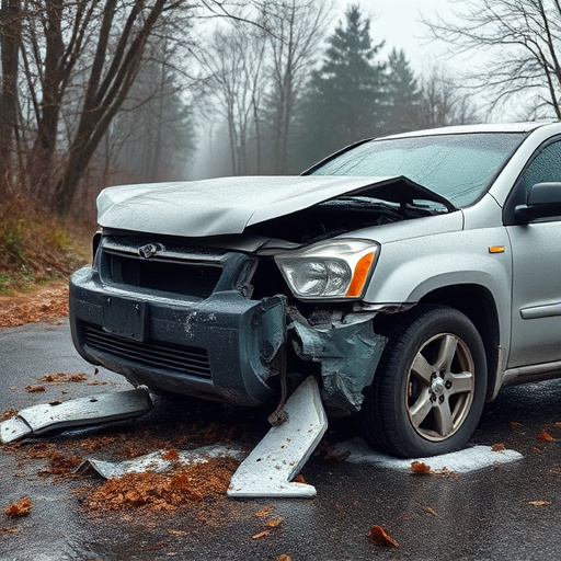 car crash damage