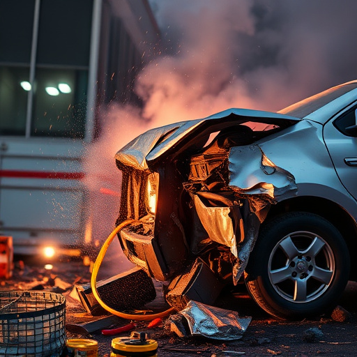 car crash damage