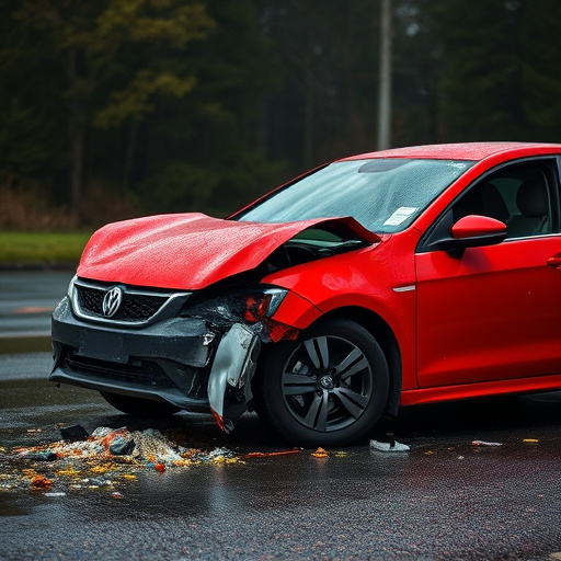 car crash damage