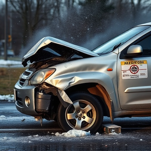 car crash damage