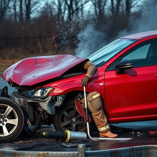 car crash damage