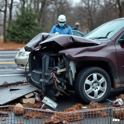 car crash damage