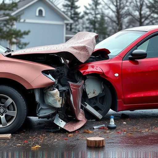 car crash damage
