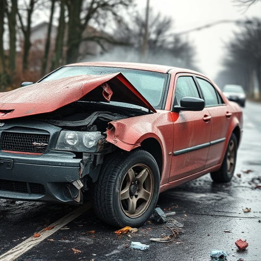 car crash damage