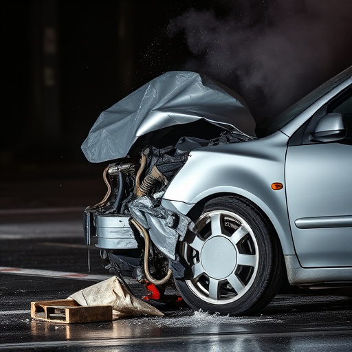 car crash damage