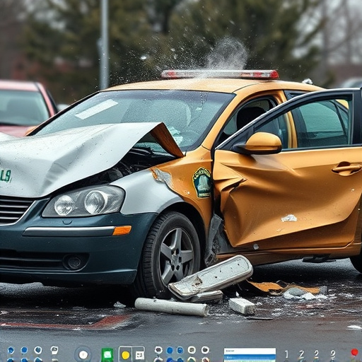 car crash damage