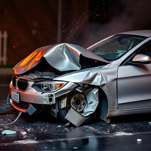 car crash damage