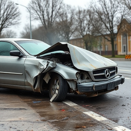 car crash damage