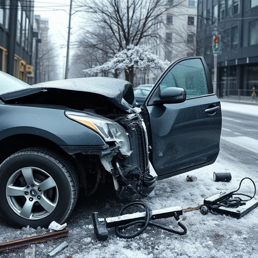 car crash damage