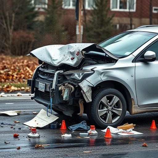 car crash damage